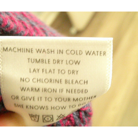 Project Naadam Women's Medium Cold Shoulder Knit Woven Sweater with Tie Sleeves - Picture 8 of 9